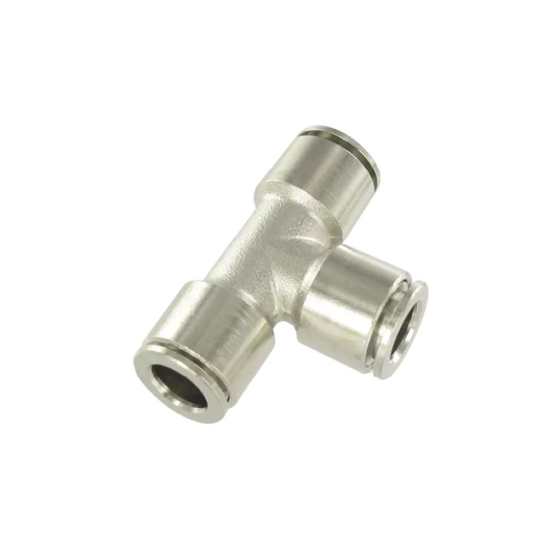 Té union double instantané 4 mm