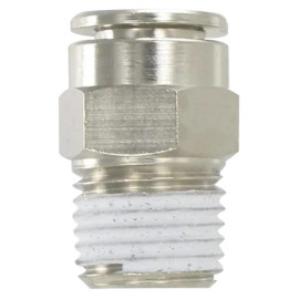 Connecteur mâle instantané tube 6 mm filetage M5 x 08