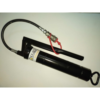 Kit remplissage centrale de graissage  une pompe manuelle 1 flexible e