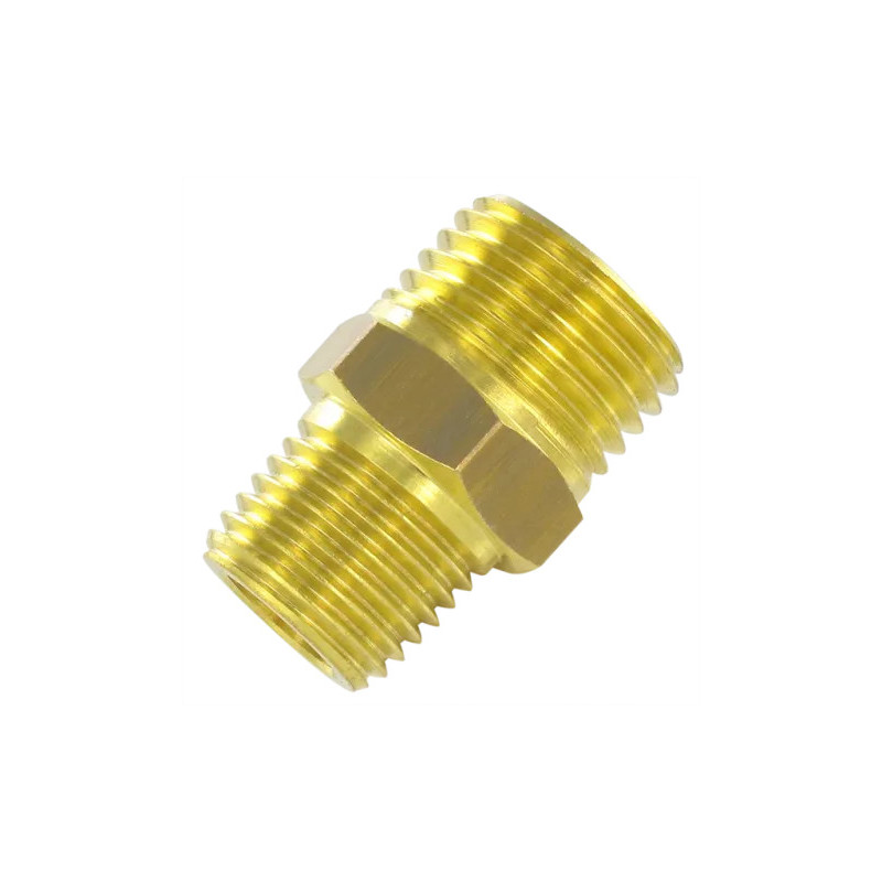 Mamelon réduction mâle 1/4 G mâle M10 x 100 conique