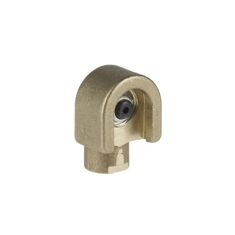 Agrafe pour graisseur à tête plate 16 mm laiton