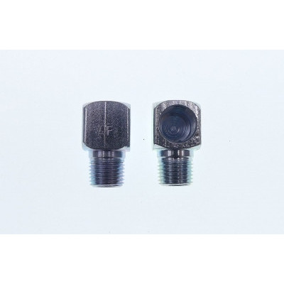 Adaptateur 90 ° femelle 1/8 G mâle 1/4 G conique