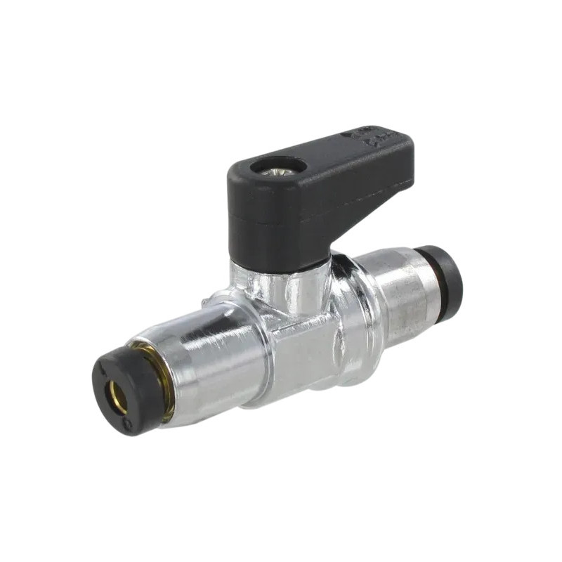 Vanne manuelle à boisseau sphérique tube 6 mm raccordement instantanés