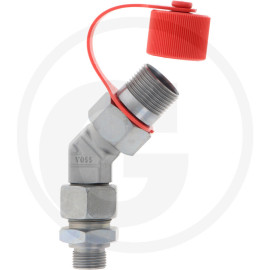 Embout de remplissage pour seringue à 45° M 20 x 1,5