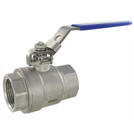 Kopie van Vanne manuelle 1/4 tour femelle/femelle 1/2 BSP INOX