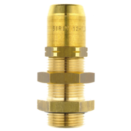 Raccord freinage traversée cloison tube 8 x 6 mm filetage mâle M16 x 150