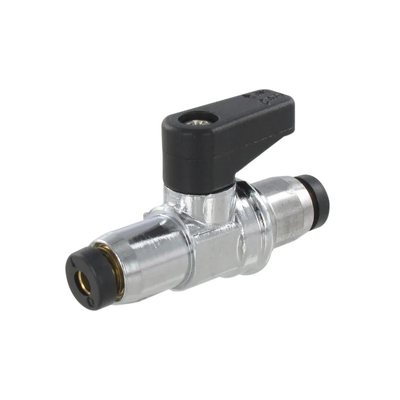 Vanne manuelle à boisseau sphérique tube 8 mm raccordement instantanés