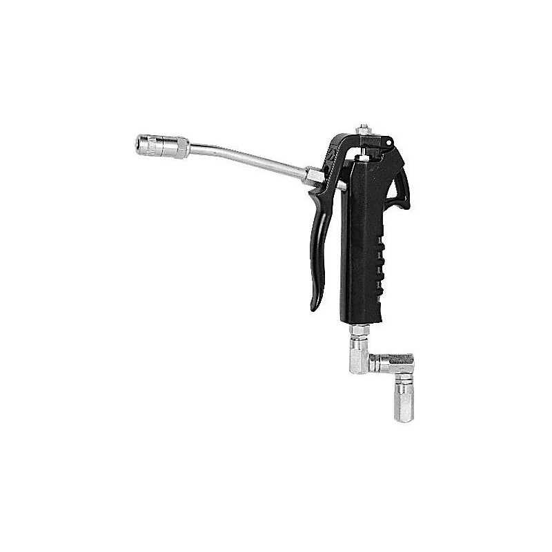 Poignée de graissage tube rigide et agrafe avec rotule en Z