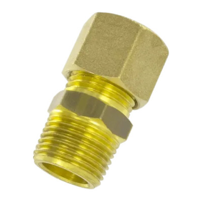 Connecteur mâle laiton 4 mm x 1/8 G LL conique