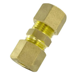 Union double Laiton 6 mm LL