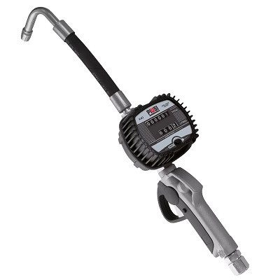 Pistolet de distribution d'huile compteur mécanique