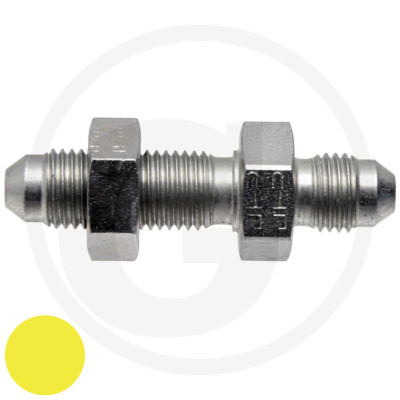 traversée de cloison mâle/mâle 7/8"JIC