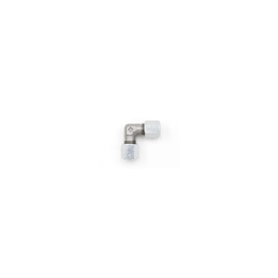 Coude union double 8 mm L acier