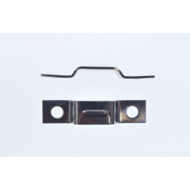Collier de fixation 2 trous acier diamètre 10 mm 1 tube