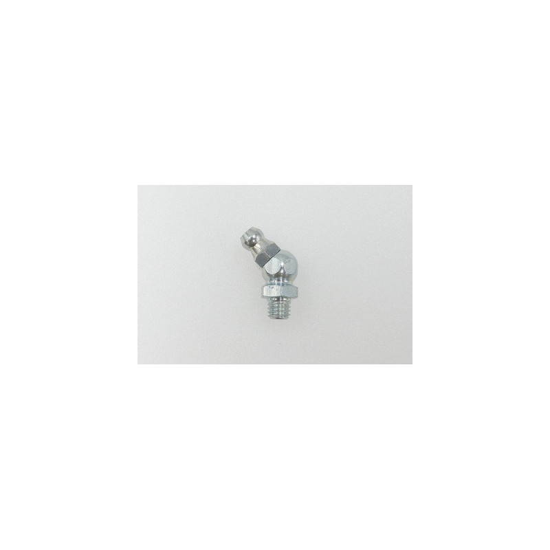 Graisseur hydraulique coude 45 ° 1/4 G