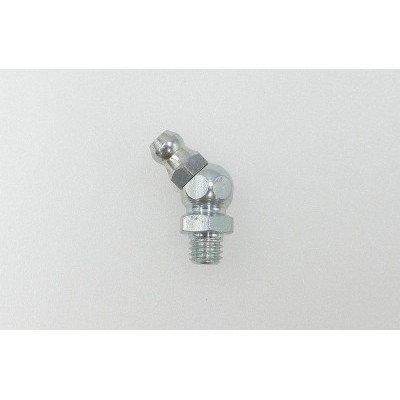 Graisseur hydraulique coude 45 ° 1/4 G