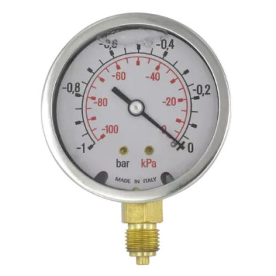 Manomètre Pression 0- 250 bar  diamètre 63 mm filetage mâle 1/4 G