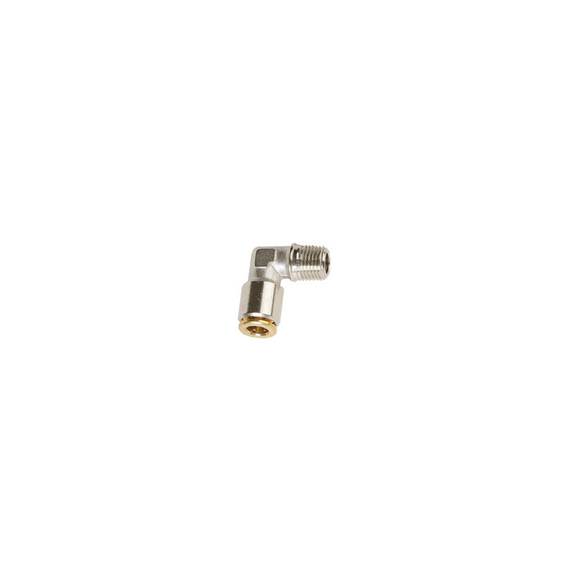 Coude mâle enfichable 4 mm x M 8 x 100 conique